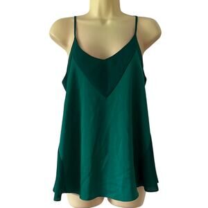 Sugar + Lips Le Glacé Shades of Green Camisole Blouse
